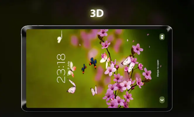 Butterflies Live Wallpaper android App screenshot 7